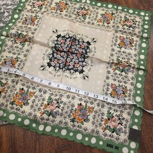 Anna Sui Floral Patterned Scarf